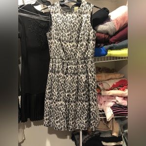 Leopard print dress